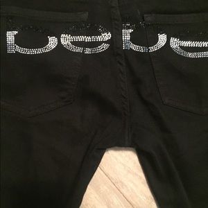 Bebe across derrière 🍑 Black Size 26 Skinny Jeans
